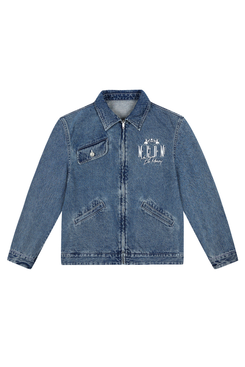 MEDM RETRO DENIM JACKET – Baroque Galleria