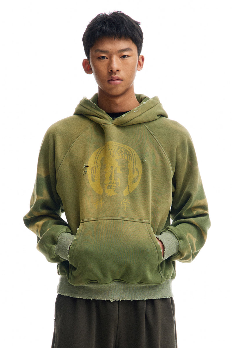 【PERSTEP】★男女兼用★24AW RUSTIC PIGMENT HOODIE PERSTEP】24FW☆ Rustic Pigment Hoodie (perstep/パーカー