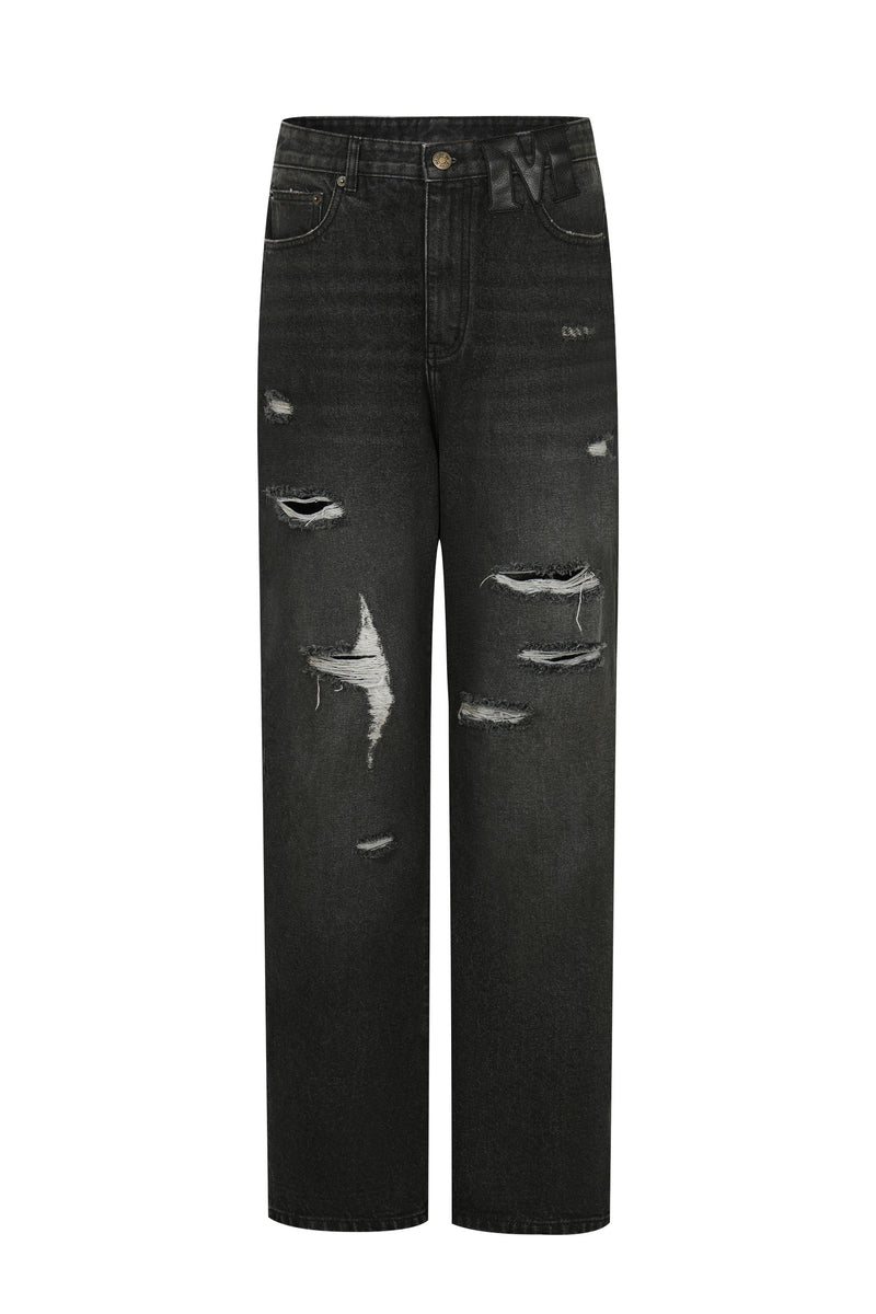 【DEARMINE】Muse Rust Coated Jeans Pointer Muse Jeans - Ripped – BLVD