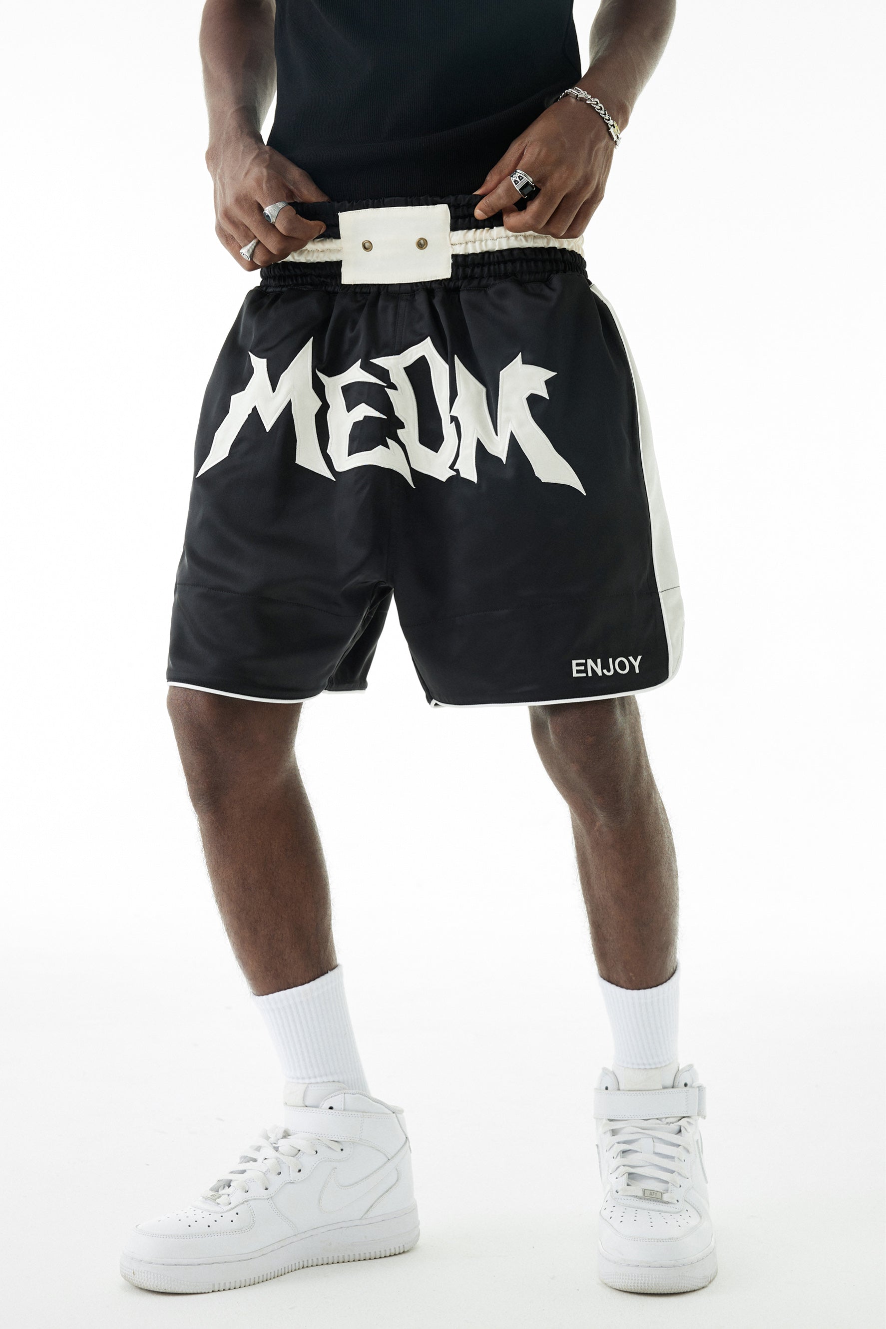 Summer Lovers Elastic Pinstripe Boxer Shorts