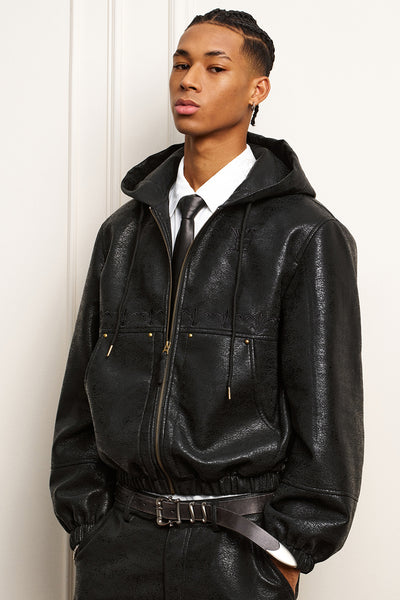 ジャケット・アウター 00s Goa Hooded Goat Leather Jacket Y2K 00s Goa Hooded Goat Leather Jacket Y2K - メルカリ