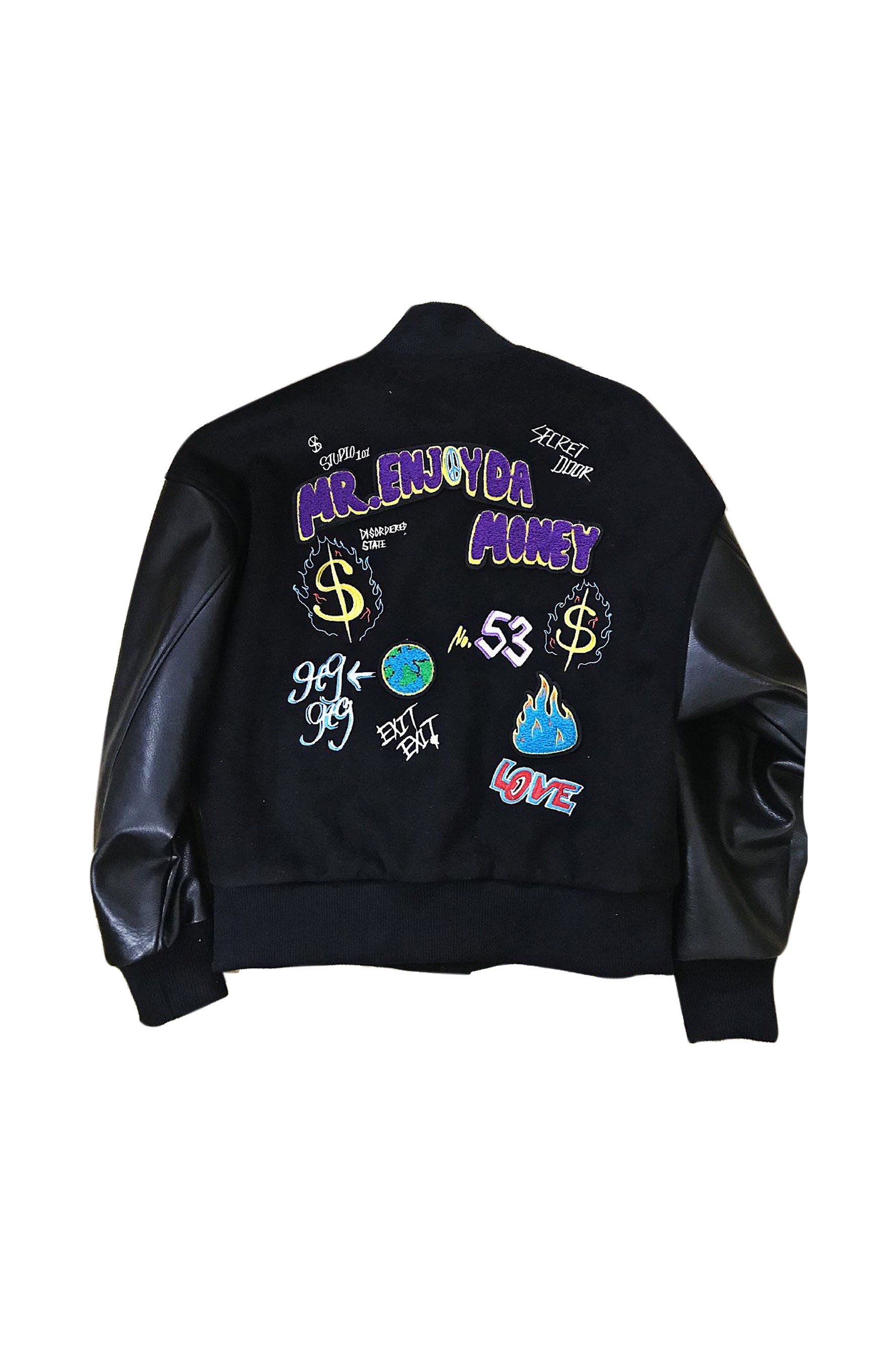 MEDM EMBROIDERED PATCHES JACKET