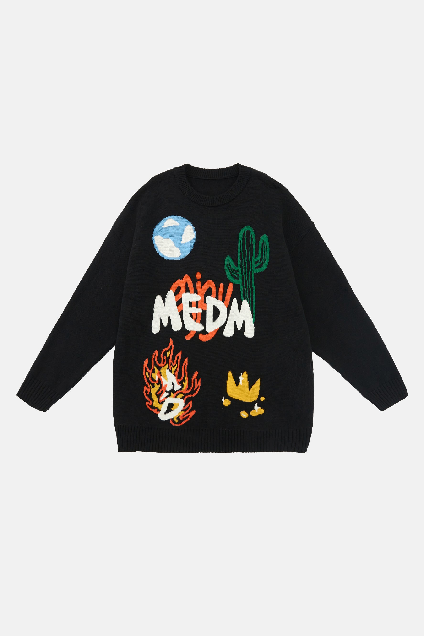 MEDM EMOJI SWEATER – Baroque Galleria